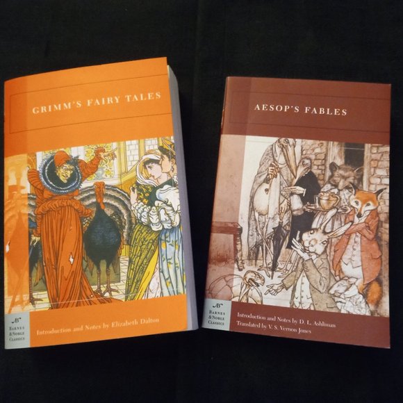 The Complete Brothers Grimm Fairy Tales + Aesop's Fables - Picture 2 of 2